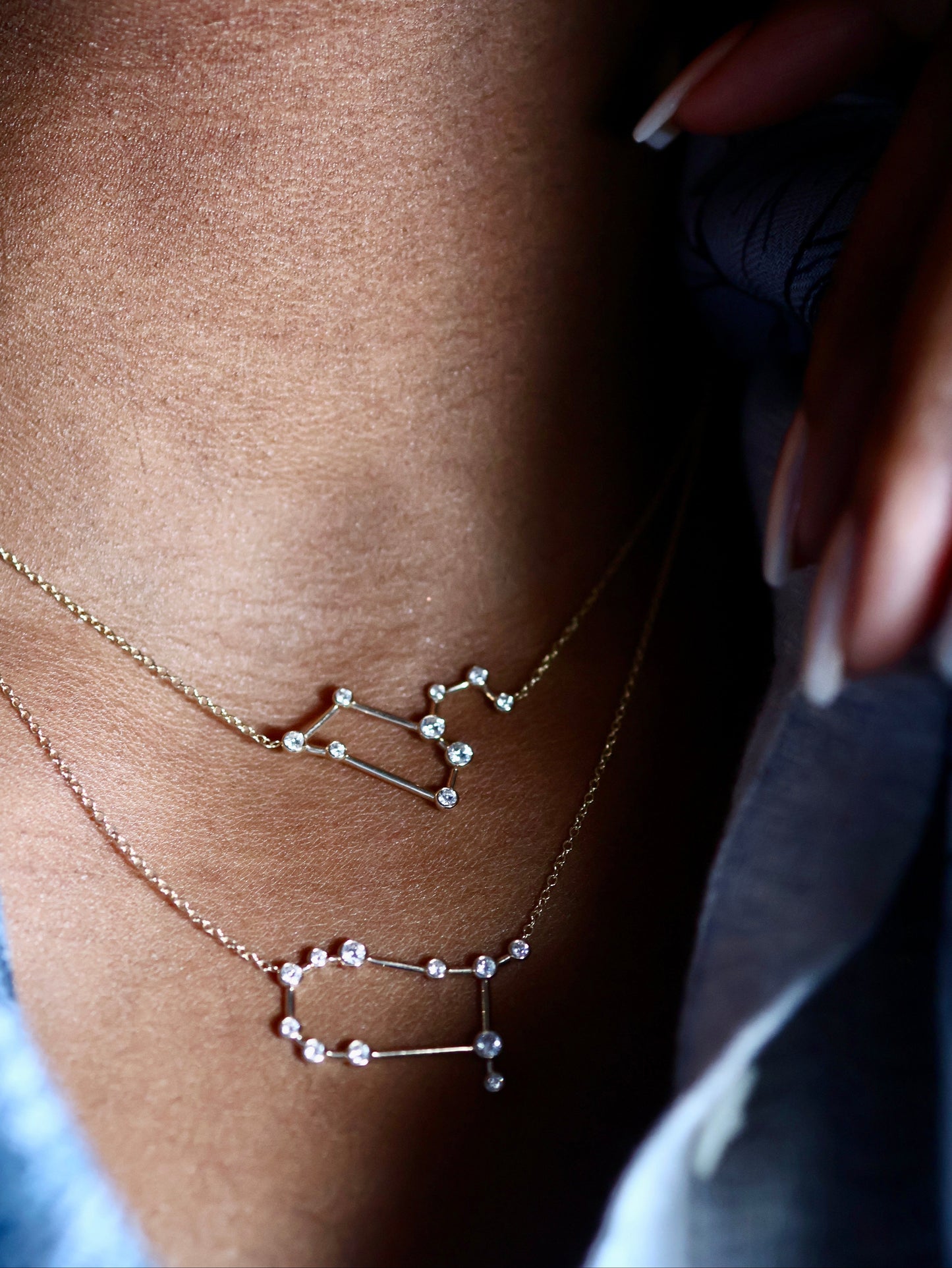 GEMINI CONSTELLATION NECKLACE GEMINI CONSTELLATION NECKLACE