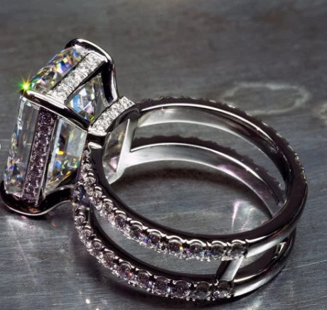 thumbnail-images Emerald Cut + Double Shank