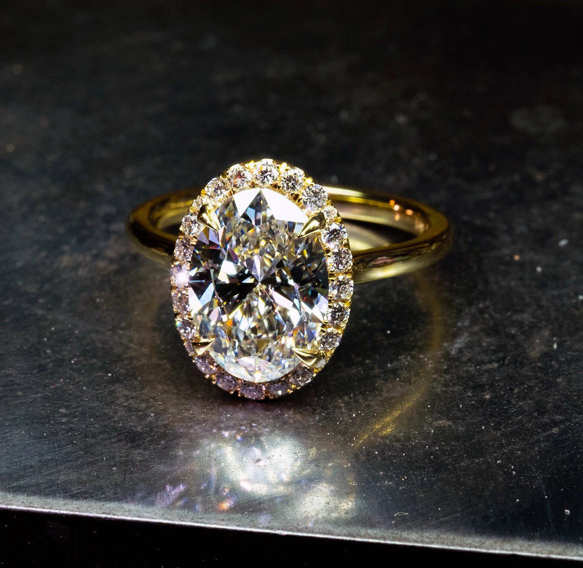 Oval Diamond Ring Oval Diamond Ring