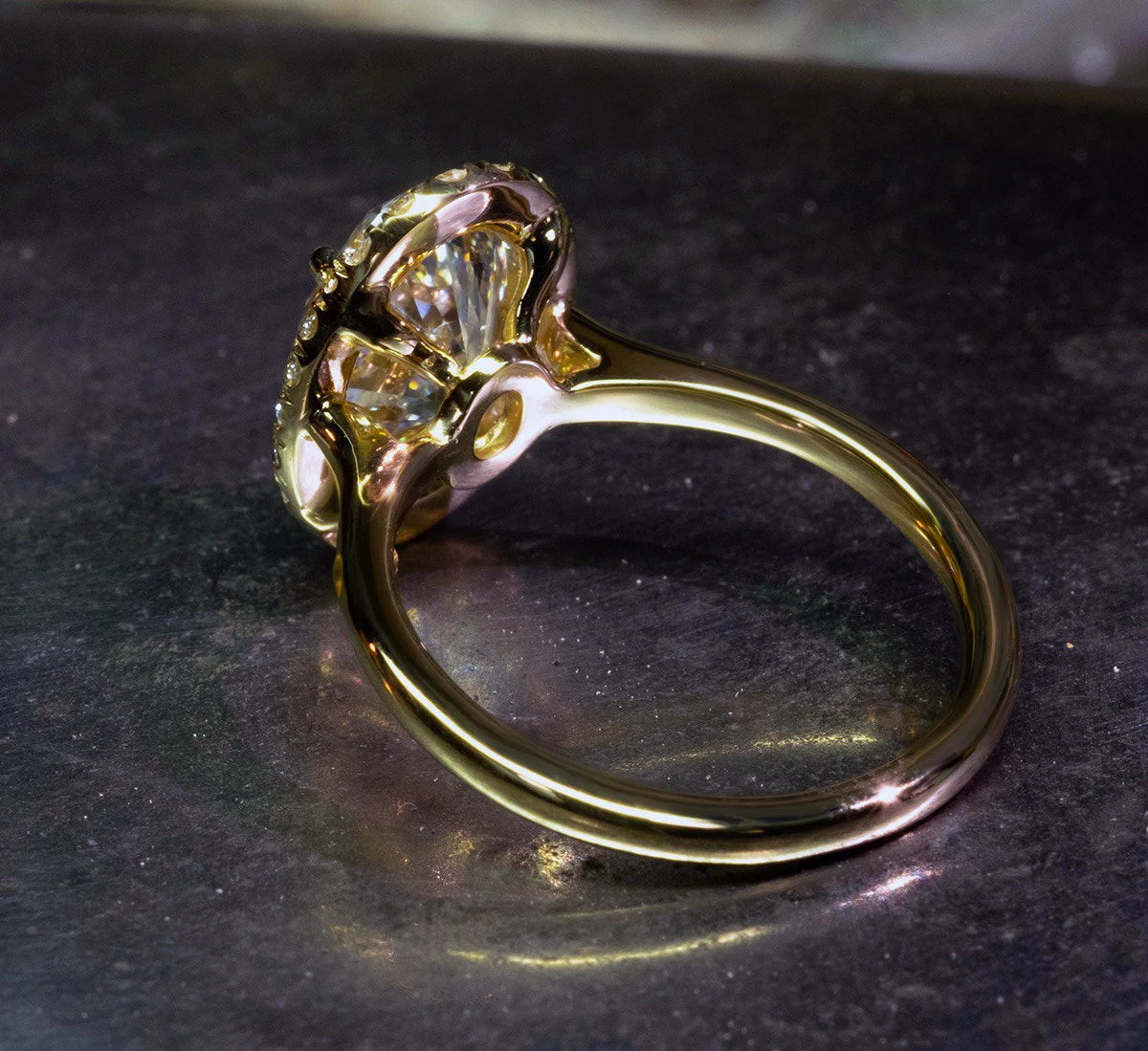 Oval Diamond Ring Oval Diamond Ring