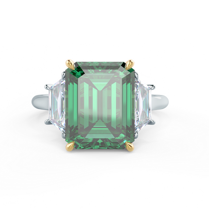 Green Emerald Ring