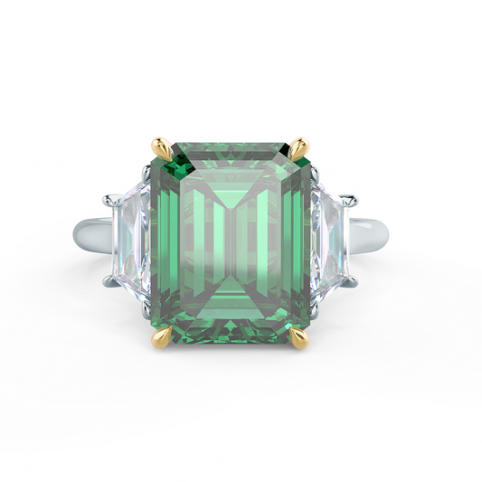 Green Emerald Ring