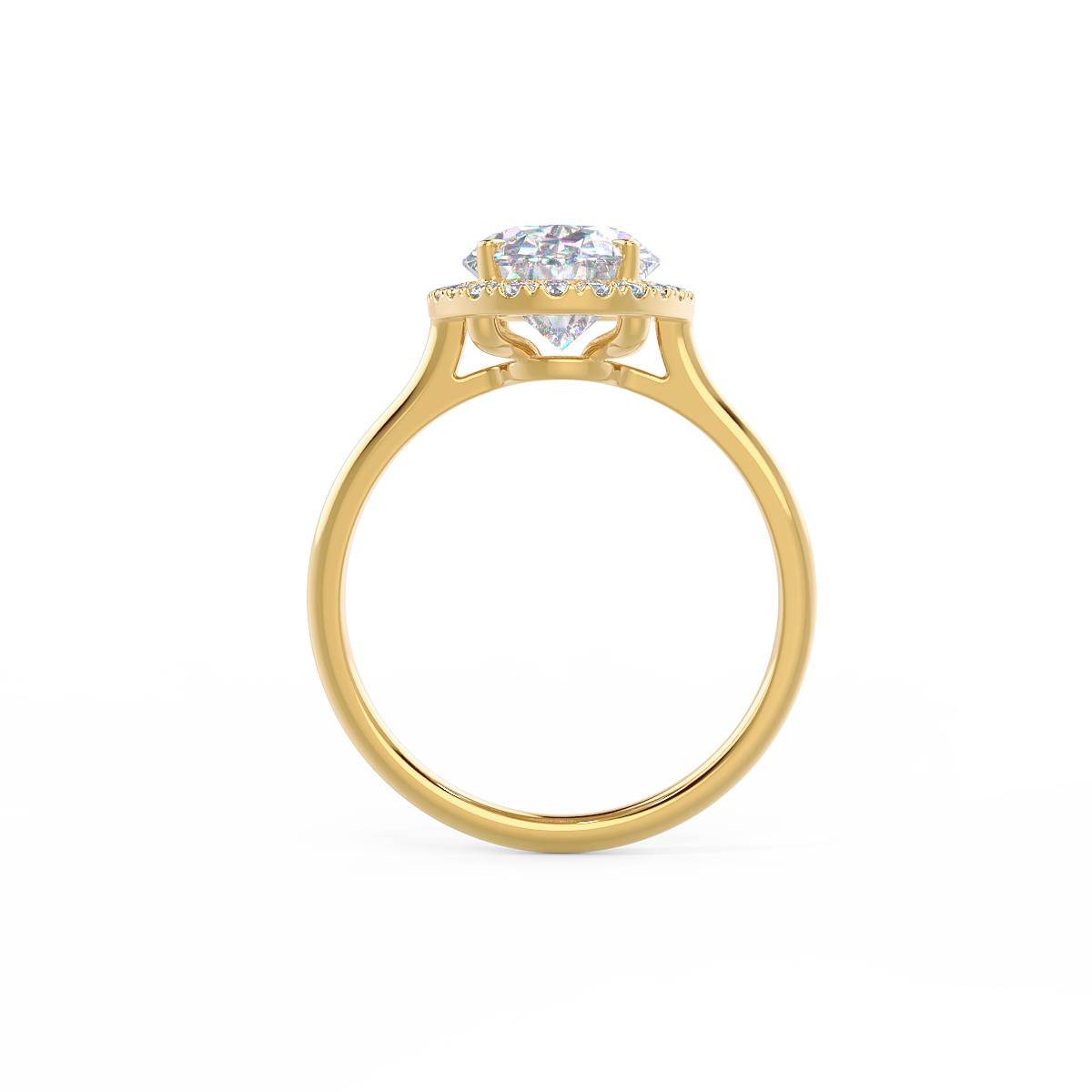 Oval Diamond Ring