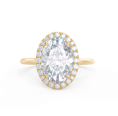 Oval Diamond Ring