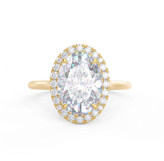 Oval Diamond Ring