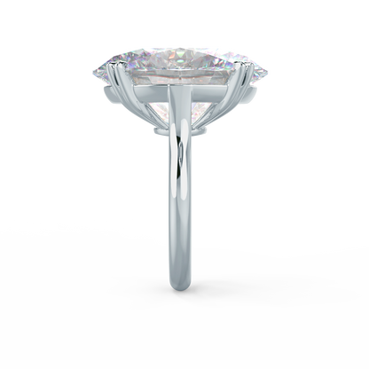 Oval + Double Prongs