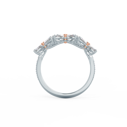 Floral + Pink Diamonds