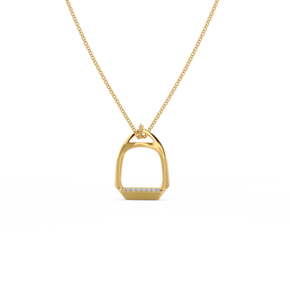 Small Diamond-Stride Stirrup