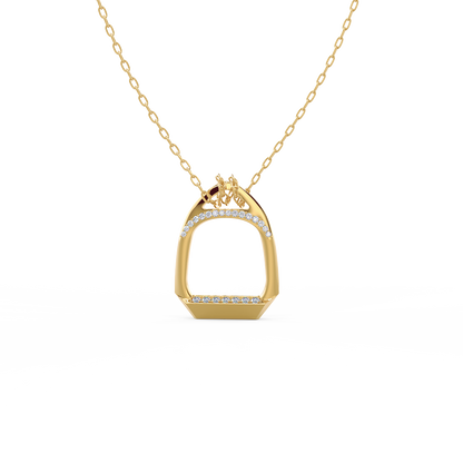 Medium Diamond-Stride Stirrup