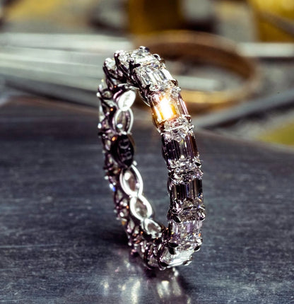 Emerald Eternity Band