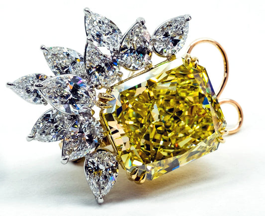 Yellow Diamond + Pear Cluster