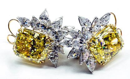 Yellow Diamond + Pear Cluster