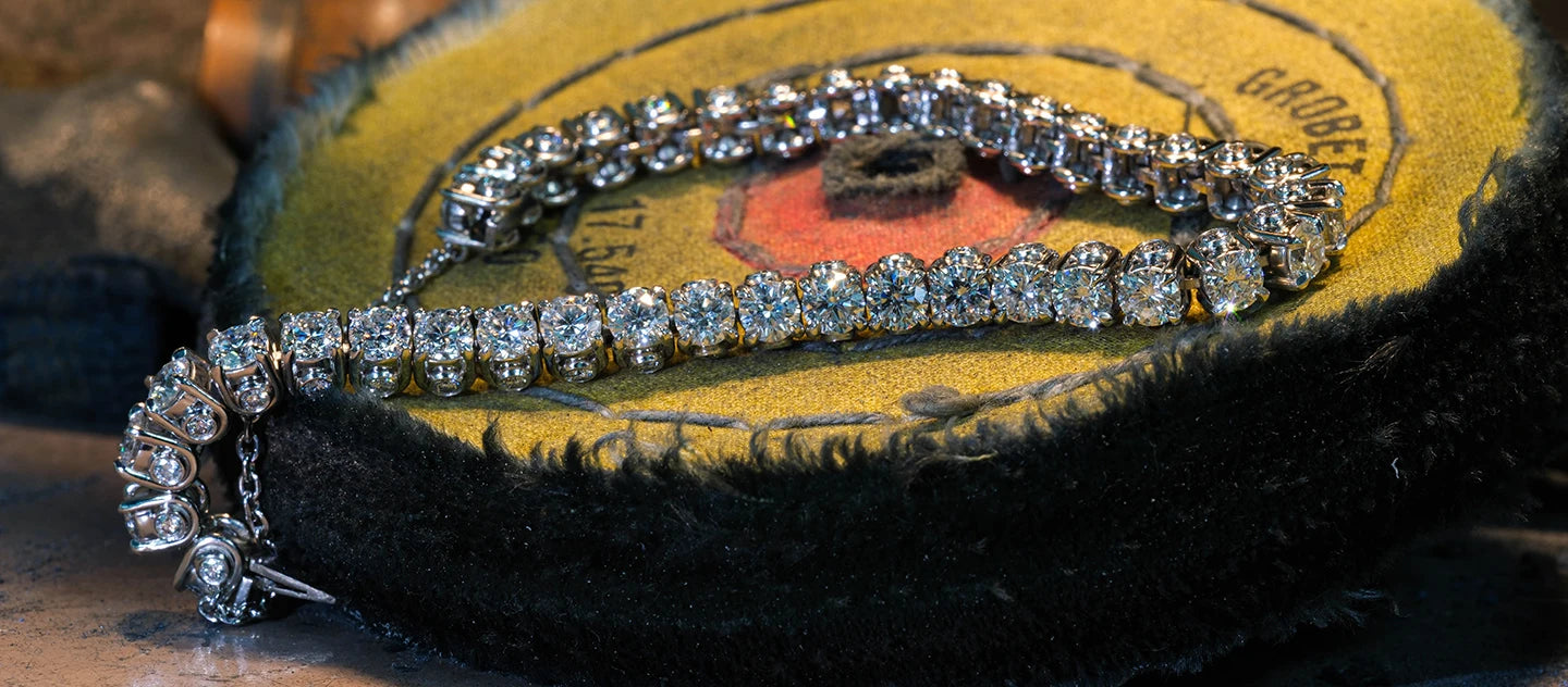 Double-Sided Diamond Tennis Bracelet