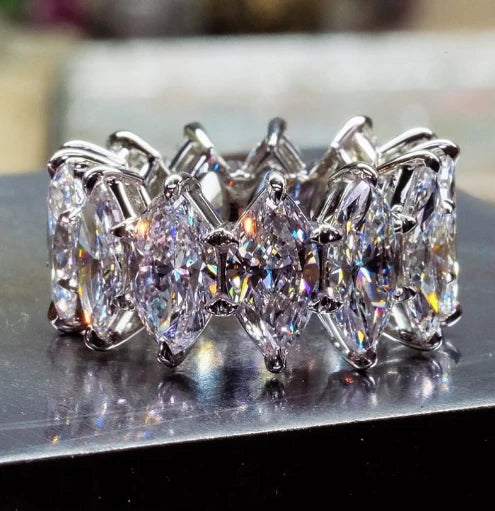 Marquise Eternity Band