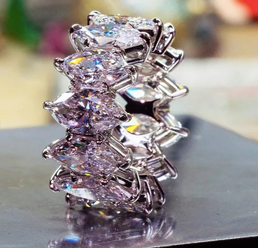 Marquise Eternity Band