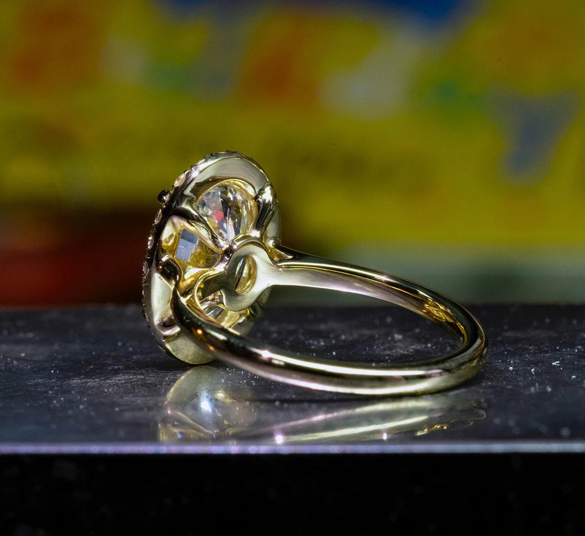 Oval Diamond Ring