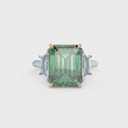 Green Emerald Ring